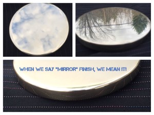 Brass urn lid Mirror Finish